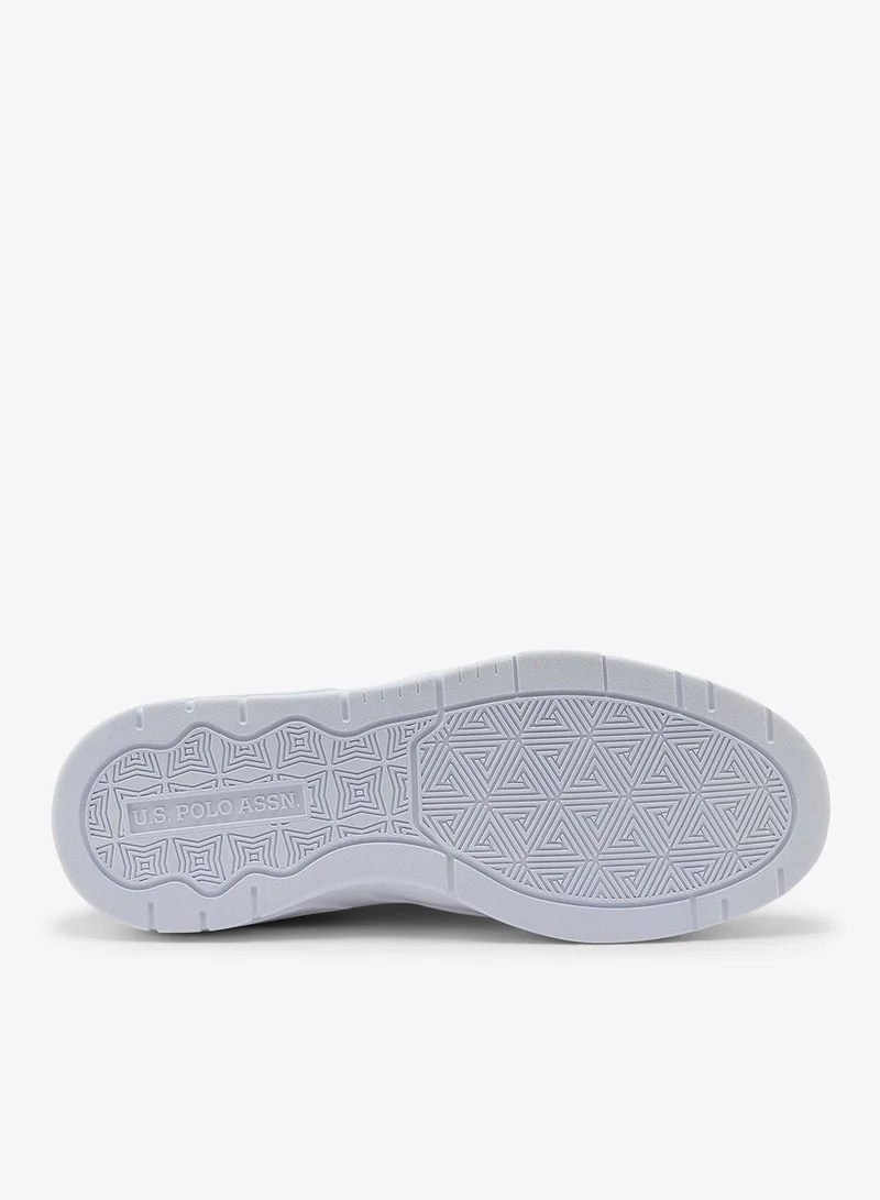 U.S. Polo Assn. white Men's White Sneakers - Elegant Design,Comfortable Casual Shoes for Everyday Wear for Men | Best Price UAE