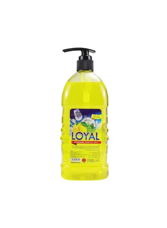 loyal سائل غسيل الصحون لويل برائحة الليمون - 1 لتر - Image 1