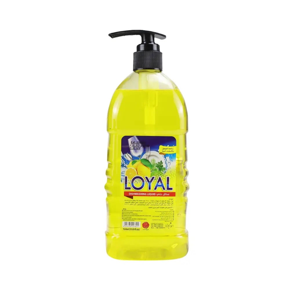 Loyal Dishwashing Liquid with Lemon Zest and Forest Pine- 1 Litre