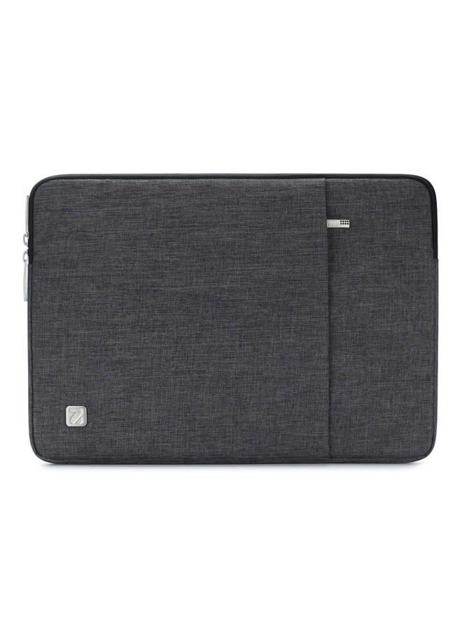 NIDOO 15.6 Inch Laptop Sleeve Case Water-Resistant Carrying Bag for 15.6" IdeaPad 3i / Legion 5 Slim 7 Gen 6 / ThinkPad T15 T15g P15s E15 L15 Gen 2/16" Legion 7 7i Gen 6/16.1" Swift 3, Dark Grey - Image 1