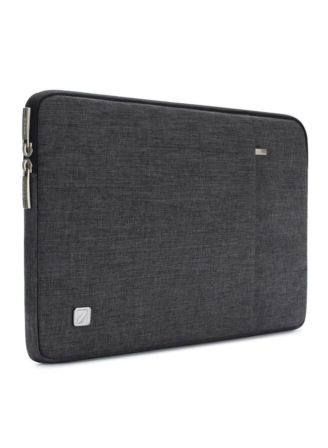 NIDOO 15.6 Inch Laptop Sleeve Case Water-Resistant Carrying Bag for 15.6" IdeaPad 3i / Legion 5 Slim 7 Gen 6 / ThinkPad T15 T15g P15s E15 L15 Gen 2/16" Legion 7 7i Gen 6/16.1" Swift 3, Dark Grey - Image 2