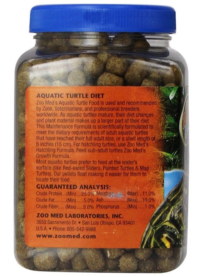 Zoo Med Natural Aquatic Turtle Food, 6.5 Ounce, Maintenance Formula - Image 3