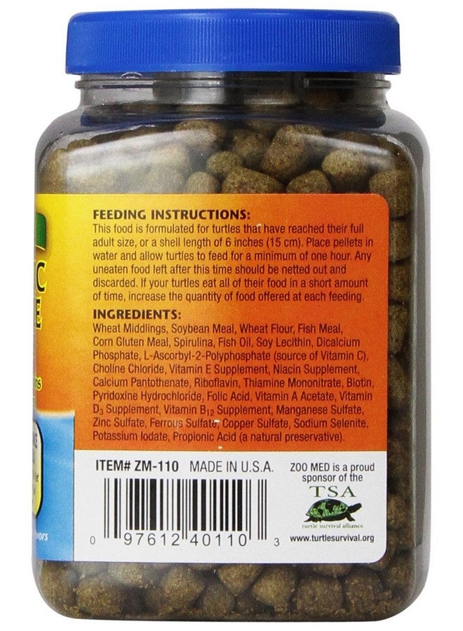 Zoo Med Natural Aquatic Turtle Food, 6.5 Ounce, Maintenance Formula - Image 2