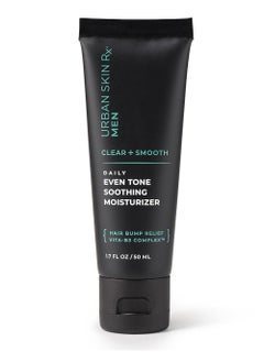 Urban Skin Rx Urban Skin Rx Mens Daily Even Tone Moisturizer, Soothing, Lightweight Moisturizer for Men, Hydrating for Skin, Formulated with Hyaluronic Acid, Aloe, Niacinamide and Provitamin B5, 1.7 Fl Oz  - Image 1