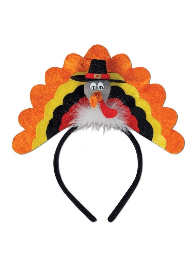 Beistle Turkey Headband Party Accessory (1 count) (1/Pkg) - Image 1