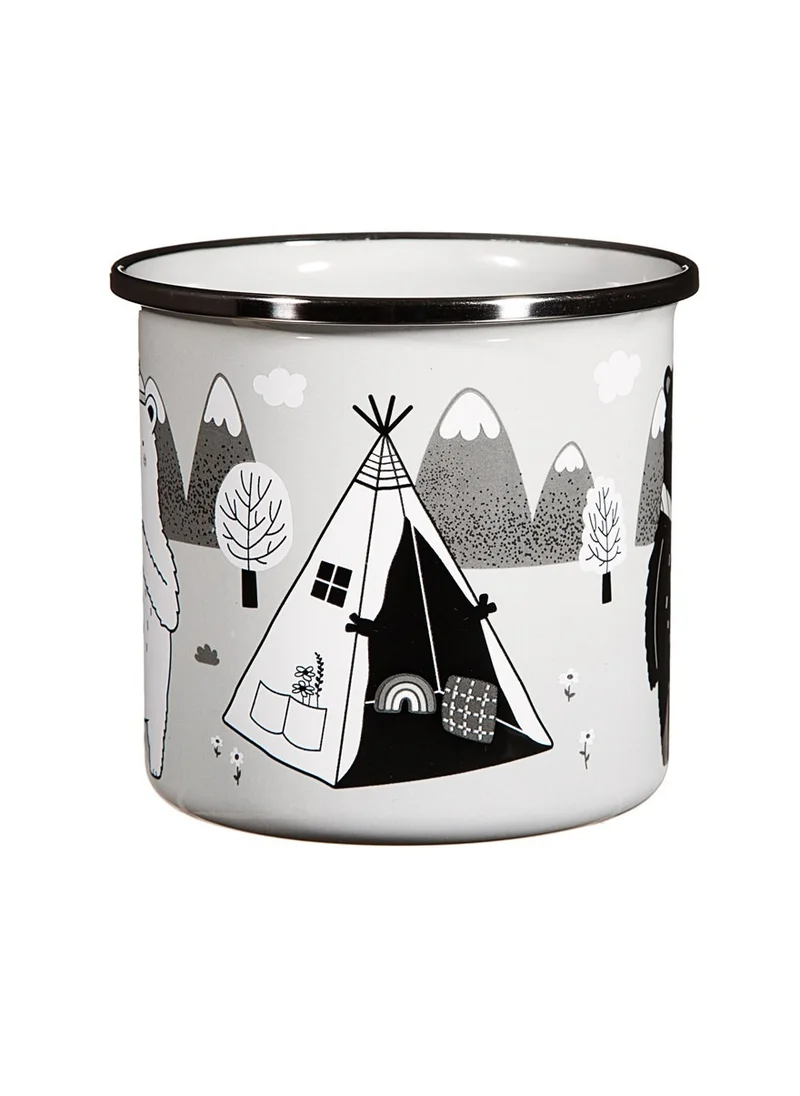 Sass & Belle Bear Adventure Enamel Mug