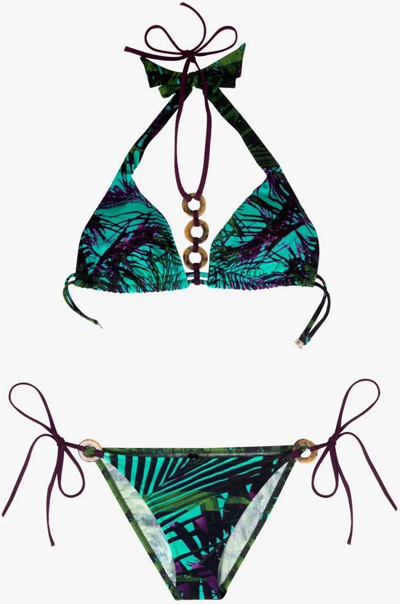Ayyıldız 1563 Green Bikini Set