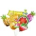 LZYMSZ 10PCS Fruit Mylar Balloons Helium Foil Hawaii Party Balloons 10 Styles Colorful Balloons Pineapple Watermelon Strawberry Lemon Orange for Beach Party Wedding Birthday Baby Shower Decoration - Image 4
