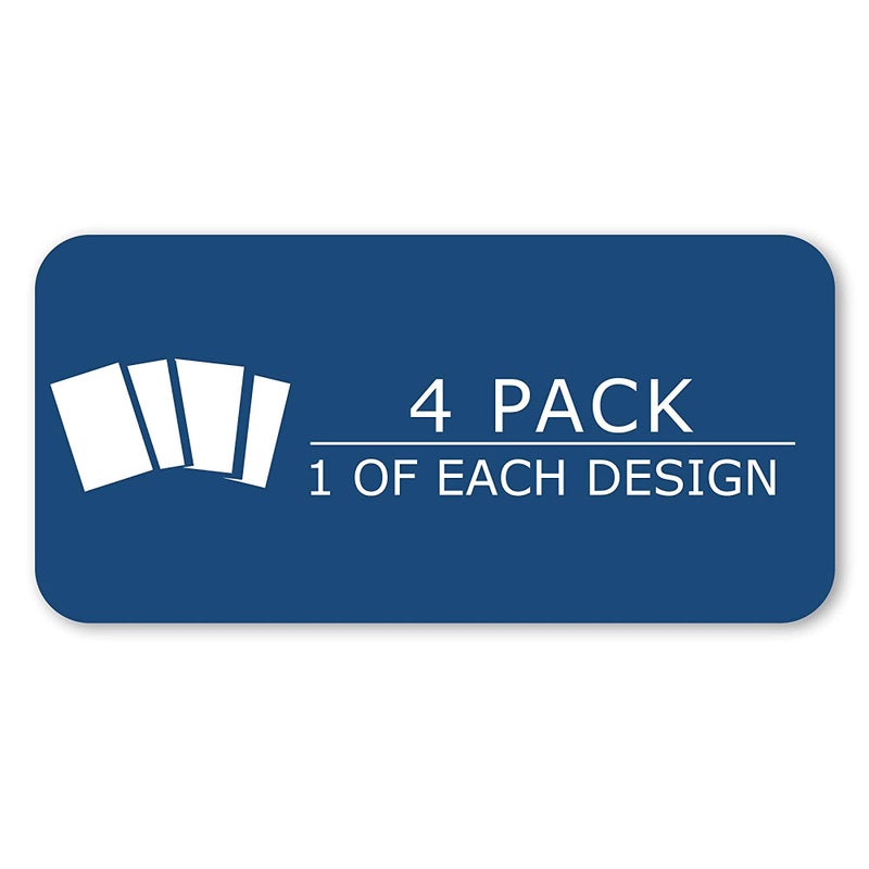 Roaring Spring دفتر ملاحظات دائري معاد تدويره من ROARING SPRING، 80 ورقة، 7" × 5"، مقاس جامعي، يباع كحزمة مكونة من 4 دفاتر بأغلفة متنوعة - Image 5