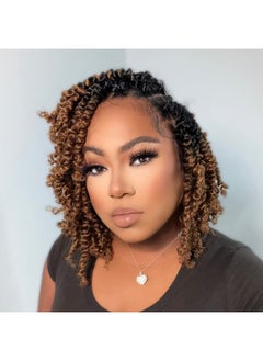 Tiana Passion Twist Hair 12 Inch 8 Packs Pretwisted Crochet Braids Ombre Brown Short Bob Prelooped Synthetic Braiding Hair Extensions (12 Inch Ot308P) - pzsku/ZAAC0EA975E806D5623D2Z/45/_/1719064946/70a420ce-cc9f-40ec-bd79-e3bd868106b7