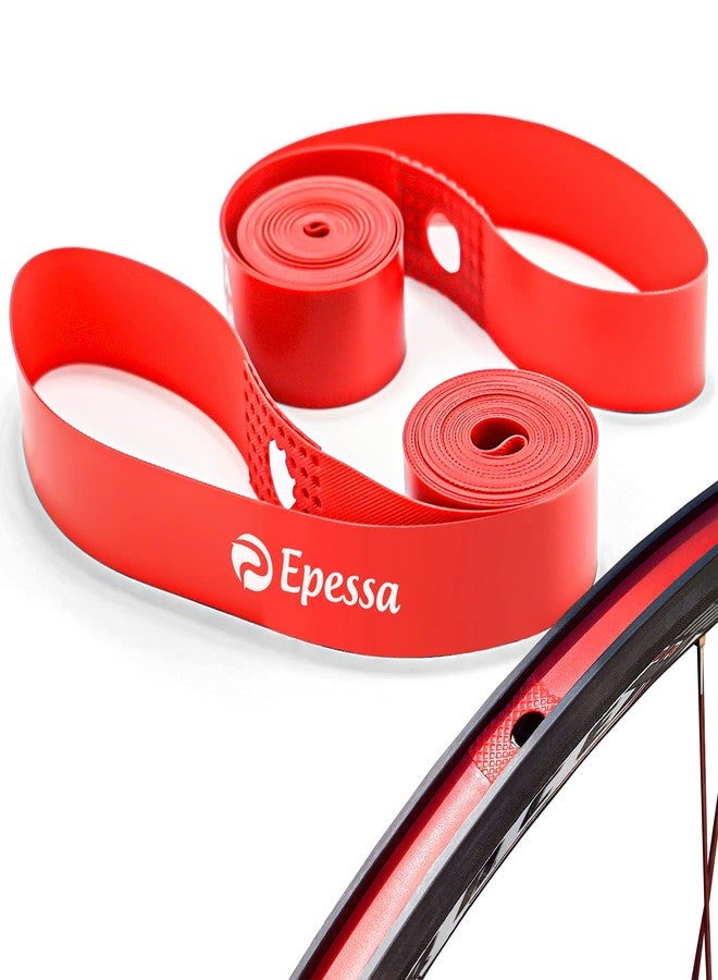 Epessa Bike Bicycle Rim Strip Rim Tape Fits Size 12" 14",16",20",24" 26", 27.5", 700C-A Pair - Image 1