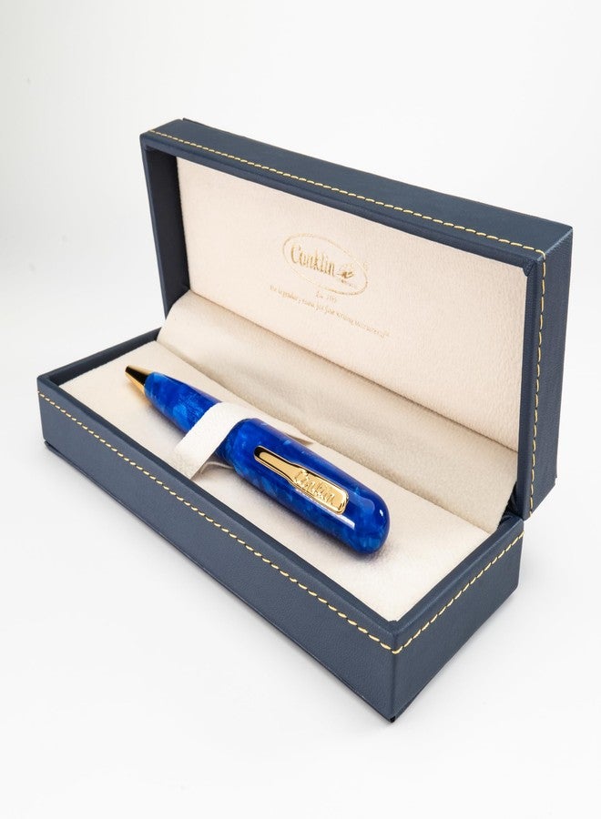 Conklin All American Gel Pen Lapis Blue | Luxury Gel Pen with Refillable Ink | Elegant Design, Smooth Writing, Premium Quality - Image 4