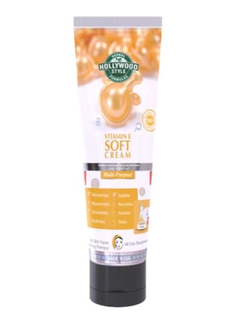 Hollywood Style Emollient Vitamin E Moisturizing and Nourishing Cream 100 ml