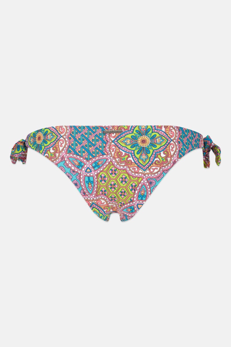 Billabong Women Floral Print Bikini Bottom, Multicolor - Image 3