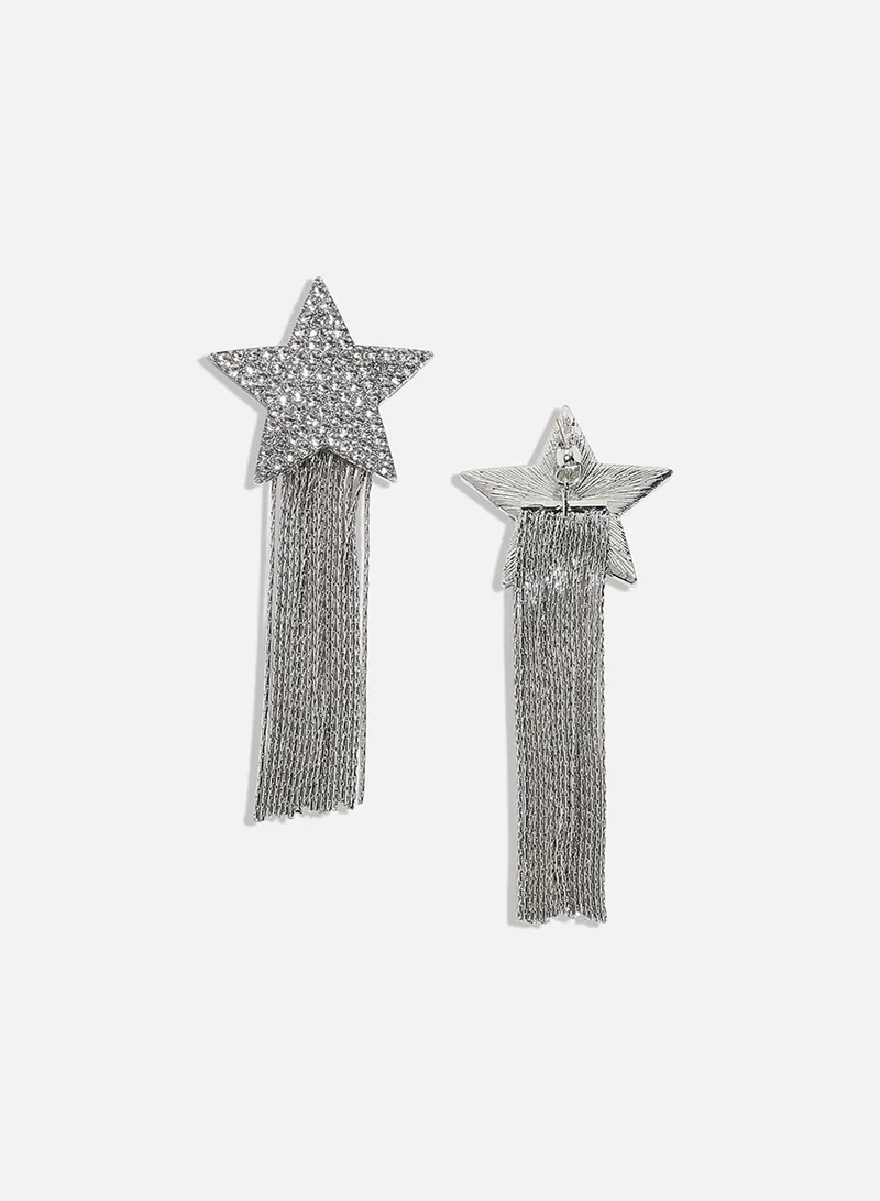 سوهي أقراط غربية صناعية متدلية مجوهرات