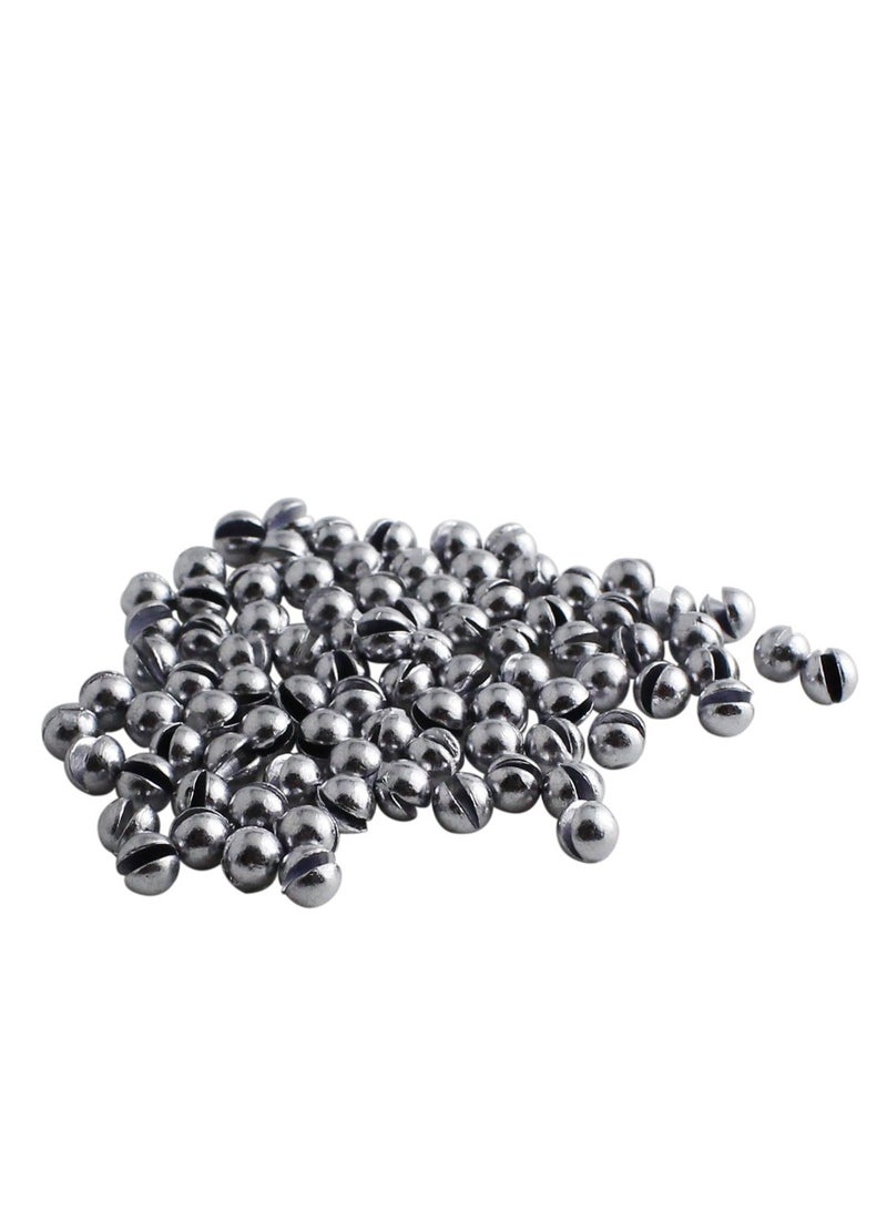 100-Piece Round Split Shot Fishing Weights Tackle Tool Set