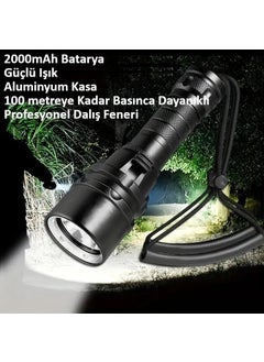 Rechargeable Professional Underwater Diving Flashlight High Illumination Waterproof Aluminum Case 2000MAH With Box - pzsku/ZAAC17FADEE8606770643Z/45/_/1736447108/48b87c52-d110-4672-9677-6867e3bb62d0