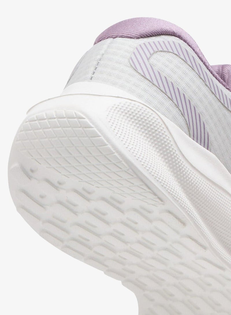 Kappa Girls' Textured Sports Shoes with Hook and Loop Closure - Image 5