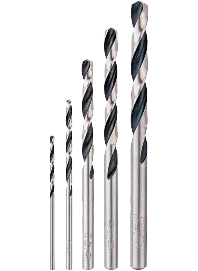 BOSCH Hss Pointeq Twist Drill Bit 2 6 Mm 5 Pieces Used For Metal Drill Driver Accessories - Image 1