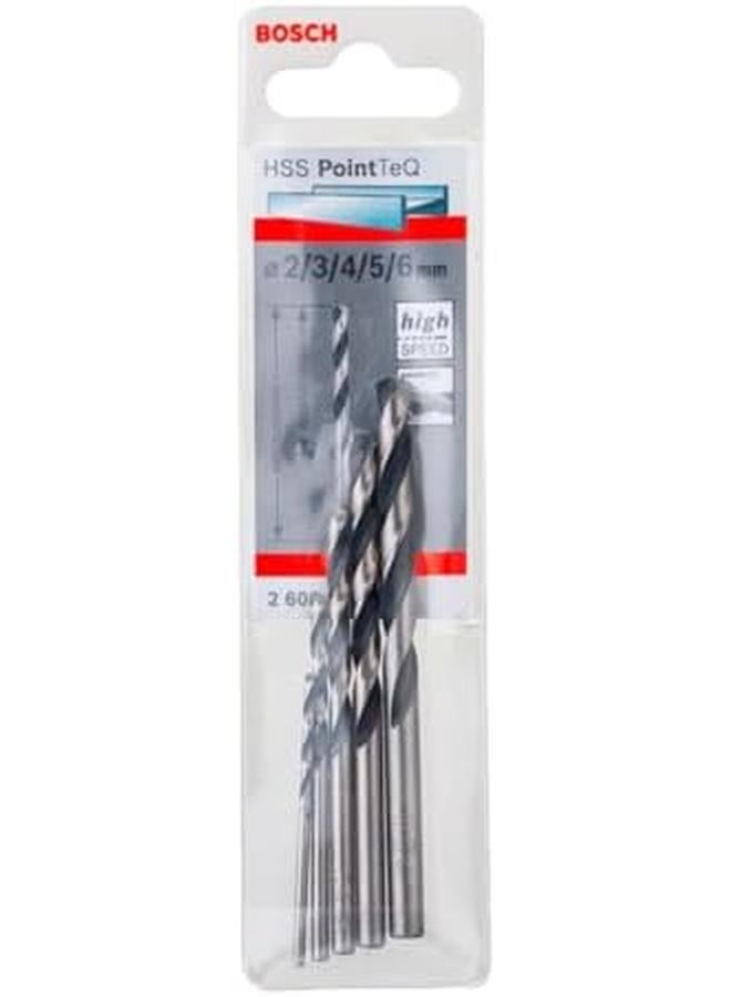 BOSCH Hss Pointeq Twist Drill Bit 2 6 Mm 5 Pieces Used For Metal Drill Driver Accessories - Image 2