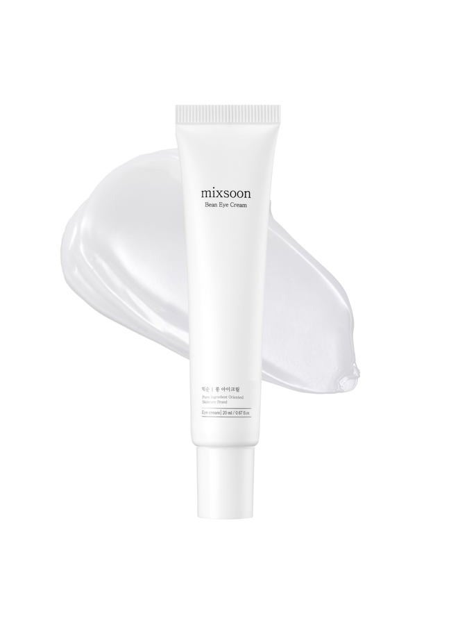 mixsoon Bean Eye cream - Nourishing and Firming for Dark Circles, Puffiness, Fermented Bean and Peptide Complex Niacinamide 20ml / 0.67 fl.oz. Korean Glass Skin Care - Image 1