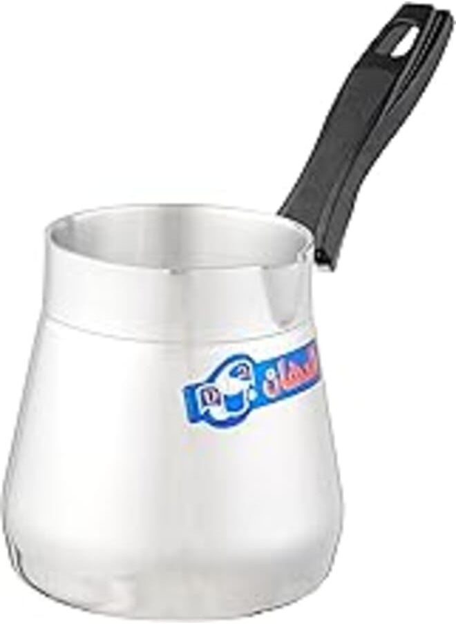 El dahan - El Dahan Paint coffee pot with bakelite hand, 7 centimeter - silver - Image 1