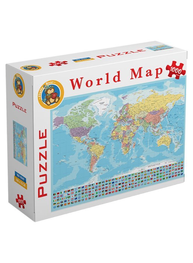 فيبر خريطة World Fegear - 1000 جهاز كمبيوتر