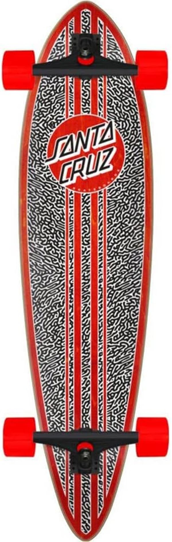 Santa Cruz Amoeba Dot Pintail Cruiser Longboard Complete 958 x 39