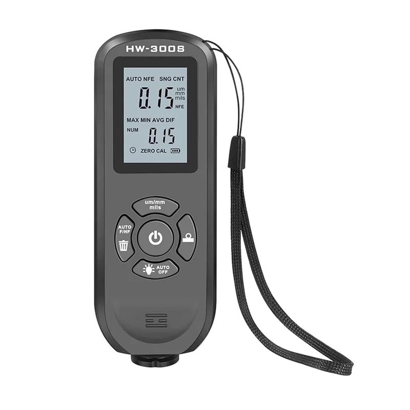 Brown Coating Thickness Gauge 0 2000um High Precision Paint Film Analyzer Meter - Image 1