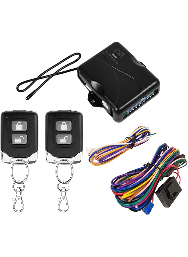 Generic 3Xr Car Keyless Entry System – Remote Lock/Unlock, Trunk Release, Window Closer, Universal Compatibility, Light Flash Confirmation, Car Search Function (7056) - Image 5