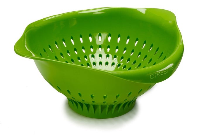 44111 LARGE COLANDER KITCHENWARE 35 QUART CAPACITY GREEN