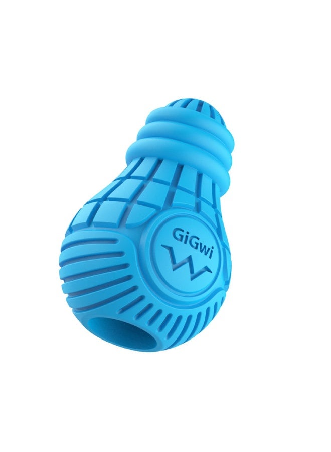 Bulb Rubber Dog Toy - Blue - Small