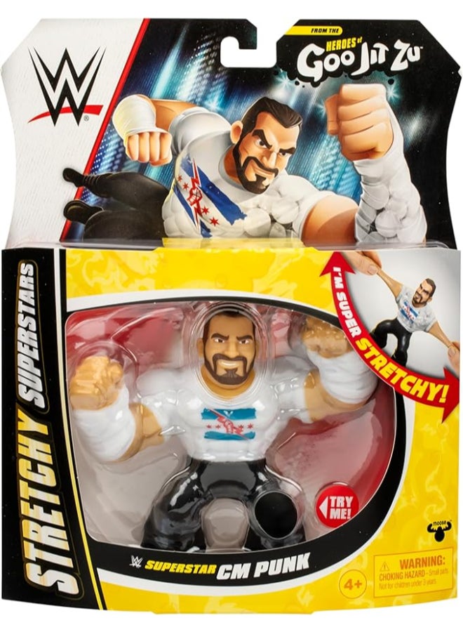 Moose Toys أبطال جوجيتزو WWE سوبرستار مطاطي CM بانك حزمة الأبطال - Image 1