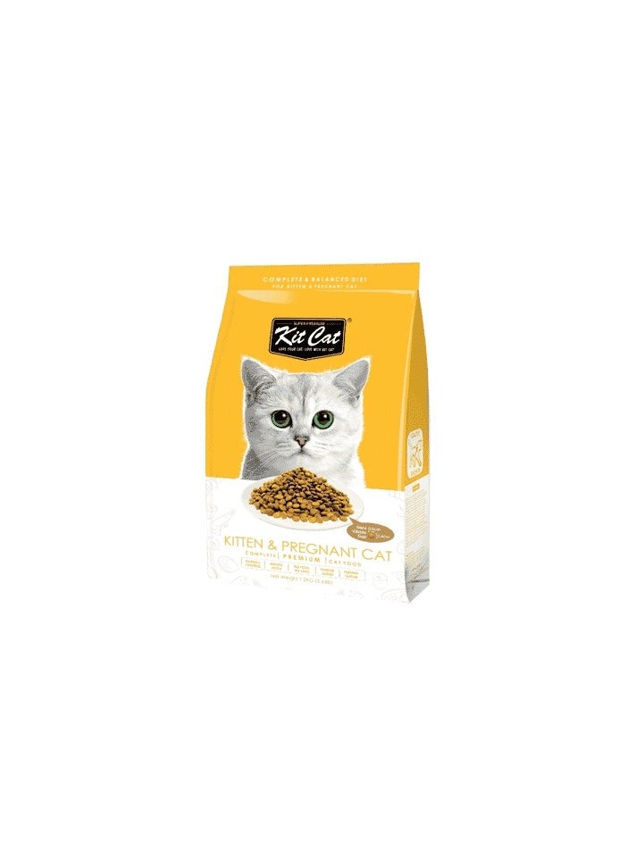 Kit Cat Kitten & Pregnant Dry Cat Food 1.2kg - Image 2