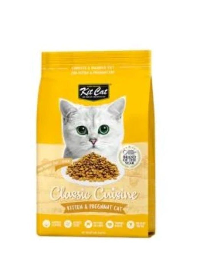 Kit Cat Kitten & Pregnant Dry Cat Food 1.2kg - Image 1