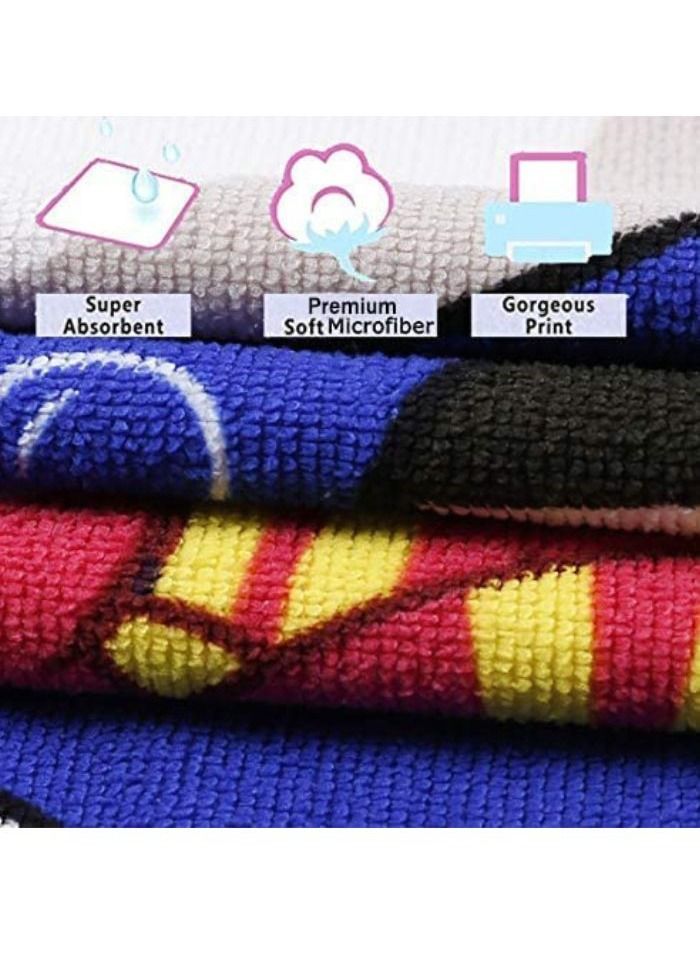 UKR Kids Hooded Towel 60 x 120 cm | Multicolor Blue Shark Design | Soft & Fun Bath Towel for Boys and Girls | Absorbent Toddler Bathrobe | Cute Shark Hooded Towel for After Bath or Pool - Image 4