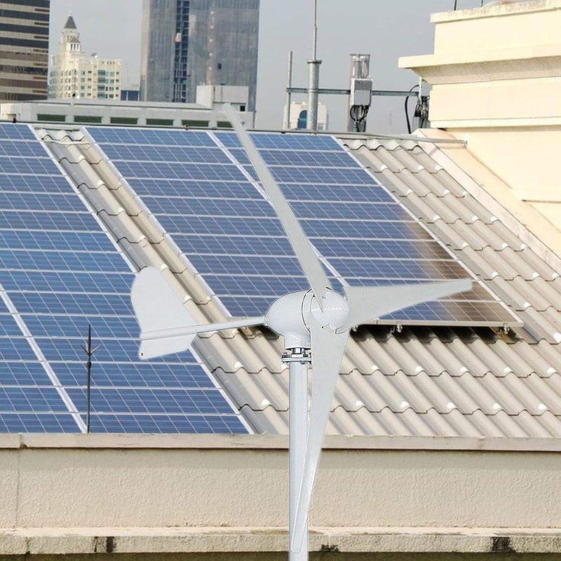 أجزاء استبدال شفرات توربينات الرياح النايلونية، قطر 20.8 بوصة، 530 مم، للاستخدام المنزلي والصناعي - Image 4