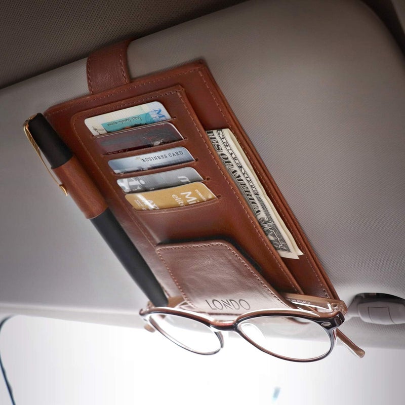 Londo Car Visor Organizer - Brown - Image 4