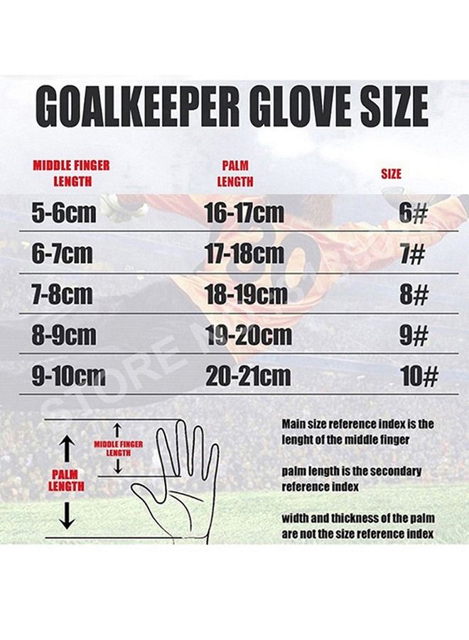 Gonice Goalkeeper Gloves Youth Football Gloves, Soccer Gloves for Boys, Girls & Junior Keepers Football Gloves for Training and Match, Finger Support. - Image 4