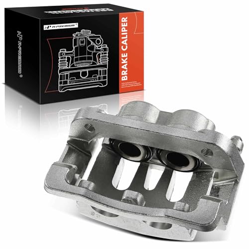 A-Premium Disc Brake Caliper Assembly with Bracket Compatible with Select Ford Models - For F-250 Super Duty/F-350 Super Duty 2005 2006 2007, 5.4/6.0L/6.8L - Rear Left Driver Side - Image 1