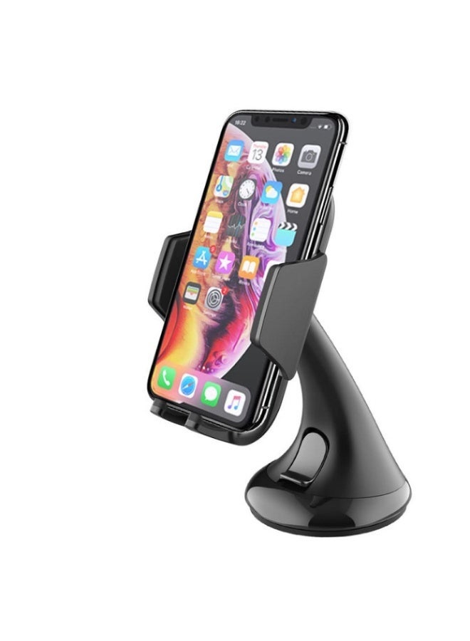WYE Universal Windshield Car Phone Holder | 360° Rotatable Suction Mount | Strong Base | Compatible with All Smartphones - Image 1