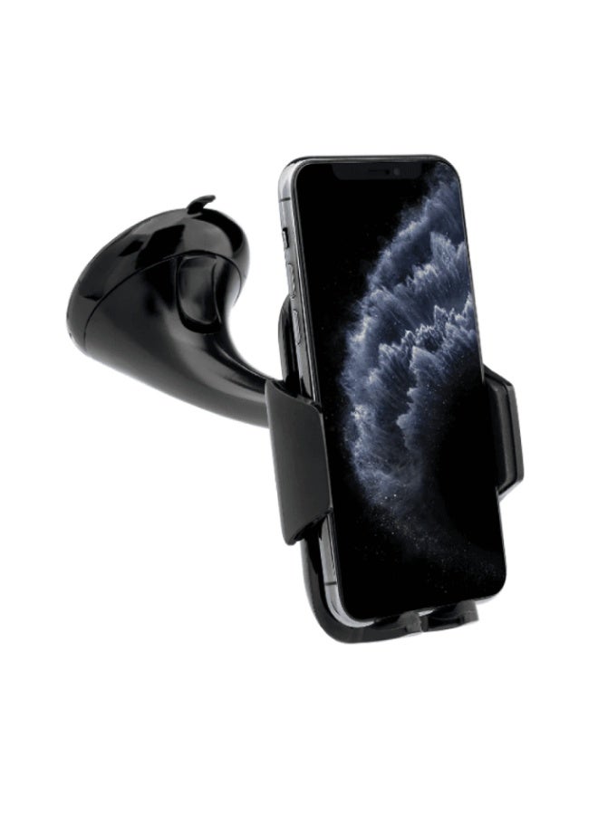WYE Universal Windshield Car Phone Holder | 360° Rotatable Suction Mount | Strong Base | Compatible with All Smartphones - Image 5