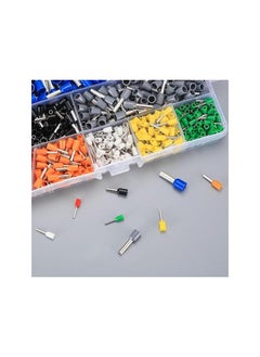 The Bros 800 Pcs Wire Ferrule Connectors Kit, AWG 22-10 Wire Ferrules Terminals Connectors Kit, Copper Nylon Insulated Cord Pin Ends Crimp Ferrules Connectors Terminals for Electric, Industrial  - Image 4