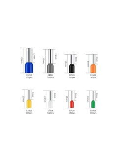The Bros 800 Pcs Wire Ferrule Connectors Kit, AWG 22-10 Wire Ferrules Terminals Connectors Kit, Copper Nylon Insulated Cord Pin Ends Crimp Ferrules Connectors Terminals for Electric, Industrial  - Image 2