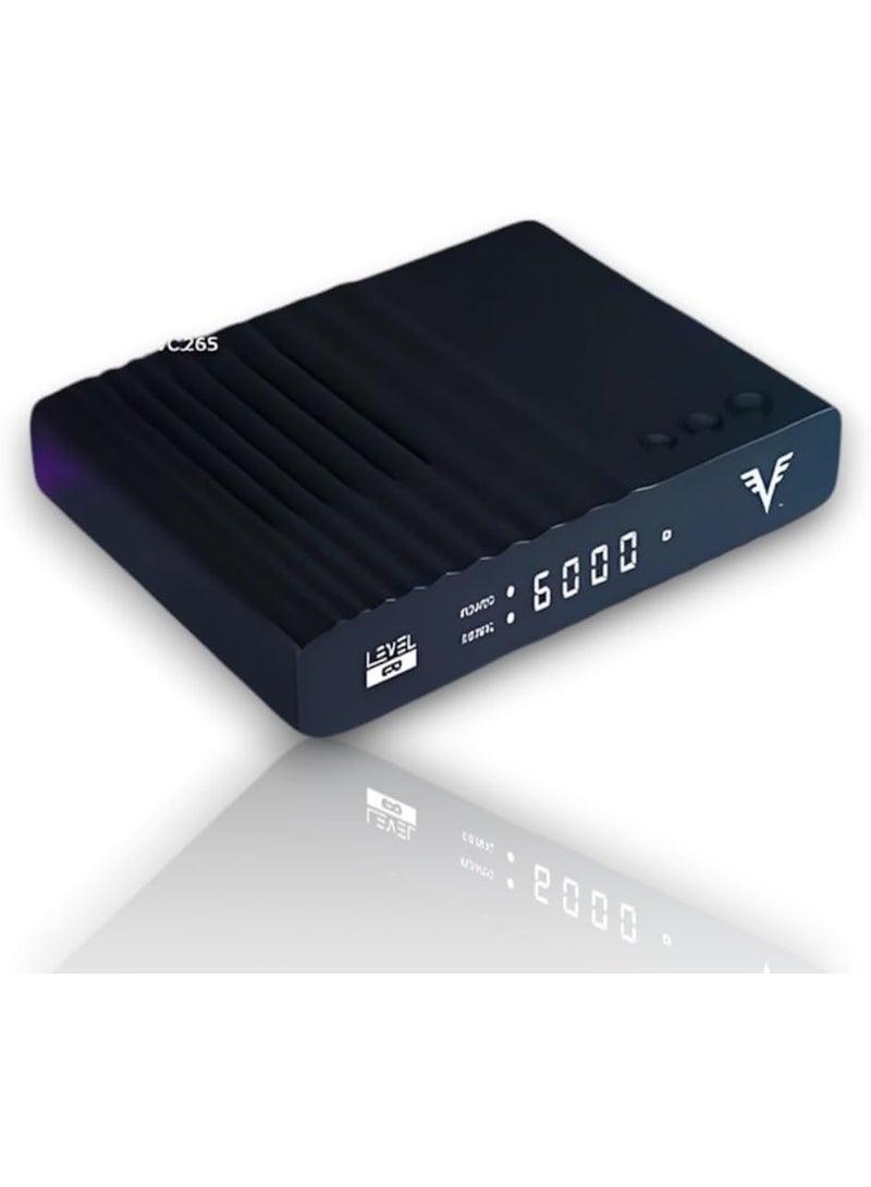 ليفل جهاز استقبال فضائي ليفل G10 بدقة Full HD 1080p مع واي فاي داخلي وبلوتوث ومنفذ LAN ودعم USB وتقنية H.265 - Image 1