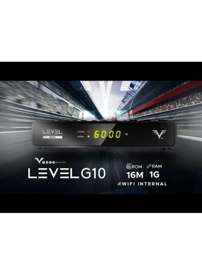 ليفل جهاز استقبال فضائي ليفل G10 بدقة Full HD 1080p مع واي فاي داخلي وبلوتوث ومنفذ LAN ودعم USB وتقنية H.265 - Image 4