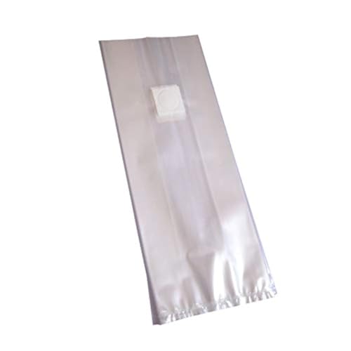 SUCOHANS Mushroom Bags,Mushroom Grow Bag/Farm-Mushroom Spawn Bags/Sealable Spawn/Myco Bags,Large Size 8" X 5" X 19",0.5 Micron Filter, 3 Mil Polypropylene,for Substrate Autoclavable Mushroom Cultivation - Image 1