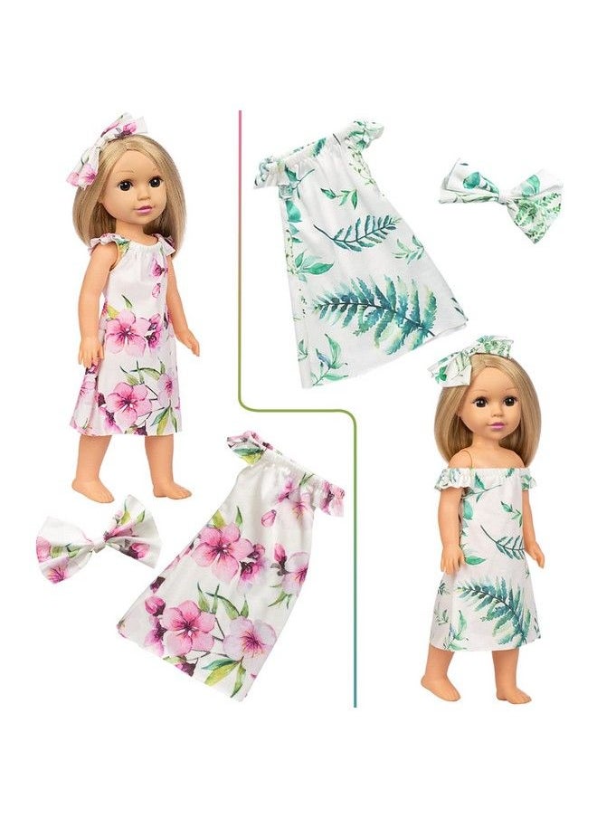 ZITA ELEMENT 10 Sets Fashion 14.5 Inch Girl Doll Clothes And Party Dress For 14 14.5 Inch Doll Clothes Outfits And Accessories  - Image 5