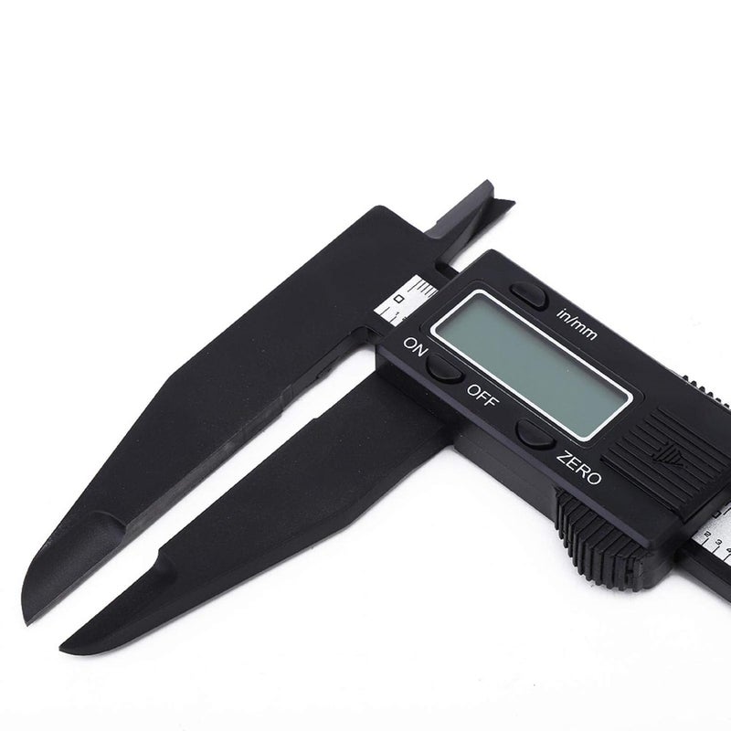 klarako Vernier Caliper, Digital Caliper, Electronic Micrometer Caliper Digital Ruler Caliper for Carpentry Home School Farm(300MM Long-jaw Carbon Caliper) - Image 4