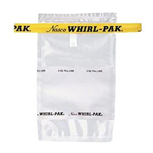 Nasco Whirl-Pak B01064WA Write-On Bag, 12.5cm L x 7.5cm W, 0.057mm Thickness, 58ml Capacity (Box of 500) - Image 4